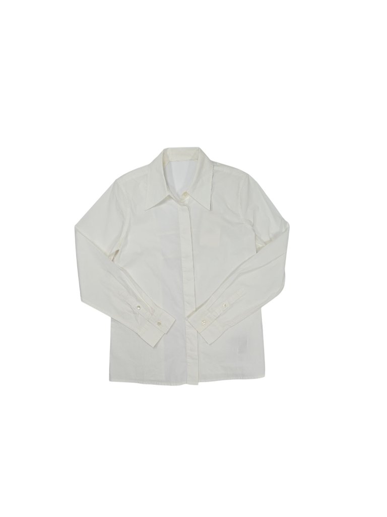 Cult Gaia X Gap Backless Classic Shirt In Off-White